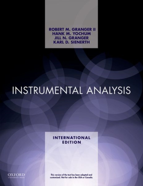Instrumental Analysis XE, Paperback / softback Book