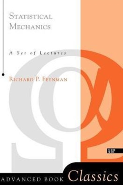 Statistical Mechanics : A Set Of Lectures, Paperback / softback Book