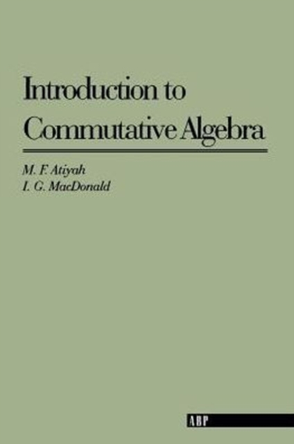 Introduction To Commutative Algebra, Paperback / softback Book