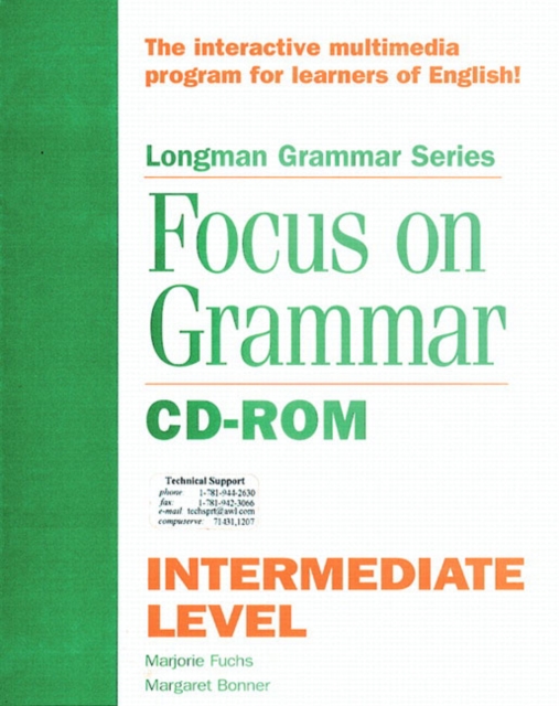 Focus on Grammar CD-ROM, Intermediate, CD-ROM Book