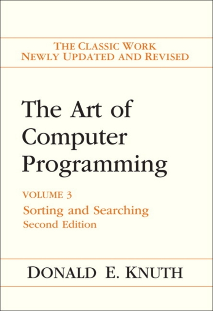 Art of Computer Programming, The : Sorting and Searching, Volume 3, Hardback Book