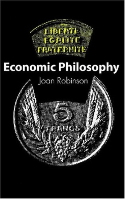 Economic Philosophy, Paperback / softback Book