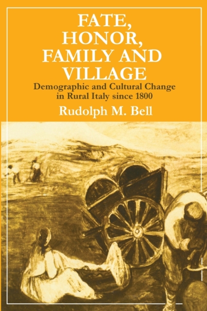 Fate, Honor, Family and Village : Demographic and Cultural Change in Rural Italy Since 1800, Paperback / softback Book