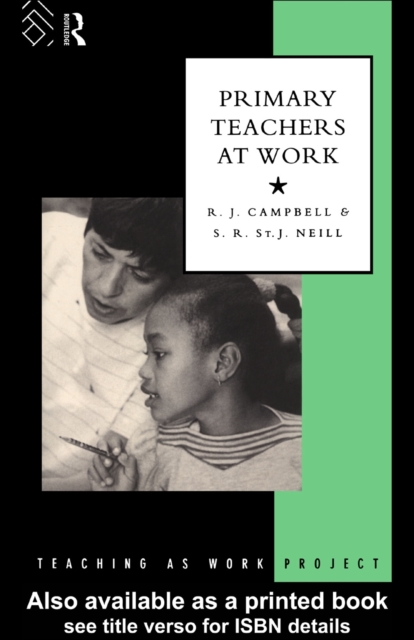 Primary Teachers at Work, PDF eBook