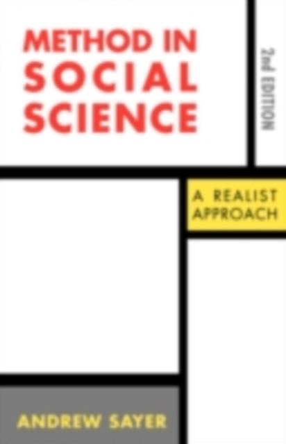 Method in Social Science : Revised 2nd Edition, PDF eBook