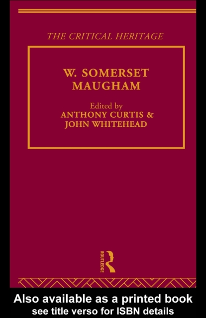 W. Somerset Maugham, PDF eBook
