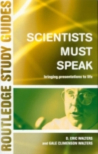 Scientists Must Speak, PDF eBook