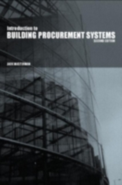 An Introduction to Building Procurement Systems, PDF eBook