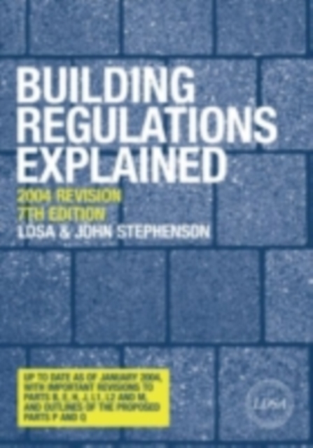 Building Regulations Explained, PDF eBook