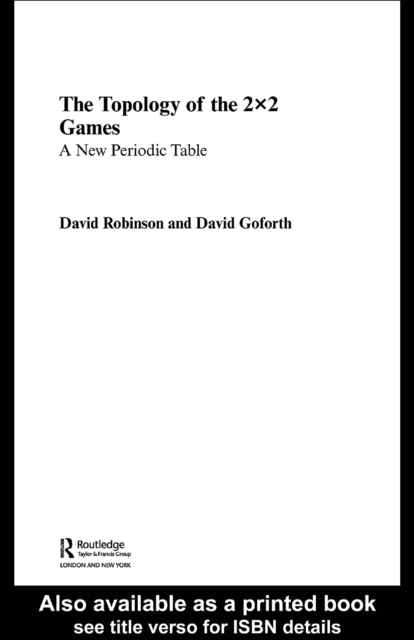 Topology of 2x2 Games, PDF eBook