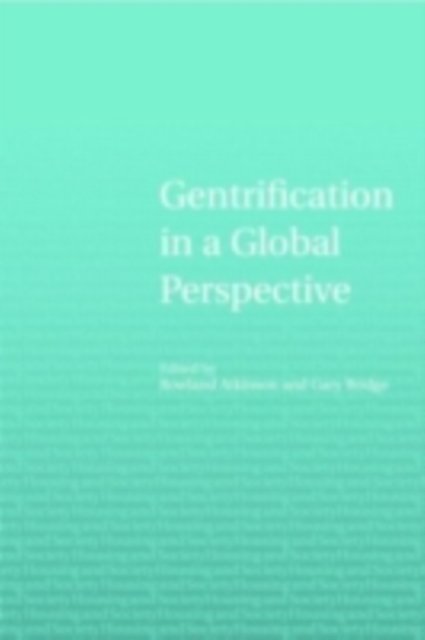 Gentrification in a Global Context, PDF eBook