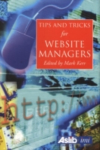 Tips and Tricks for Web Site Managers, PDF eBook