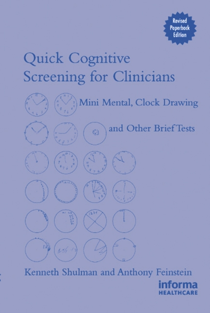 Quick Cognitive Screening for Clinicians : Clock-drawing and Other Brief Tests, PDF eBook