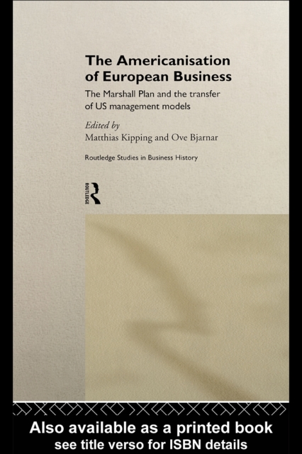 The Americanisation of European Business, PDF eBook
