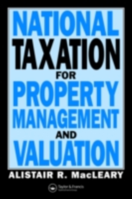 National Taxation for Property Management and Valuation, PDF eBook