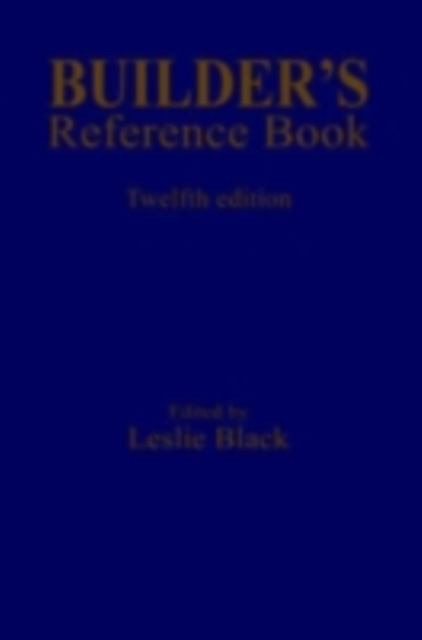 Builder's Reference Book, PDF eBook