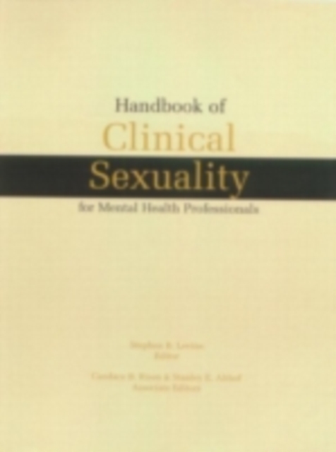 Handbook of Clinical Sexuality for Mental Health Professionals, PDF eBook