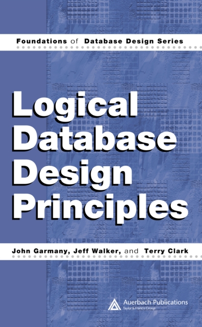 Logical Database Design Principles, PDF eBook