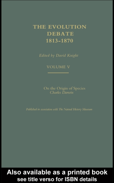 On the Origin of Species, 1859, PDF eBook