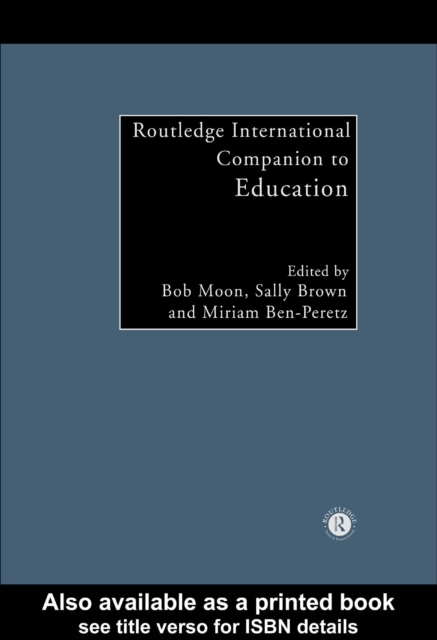 Routledge International Companion to Education, PDF eBook