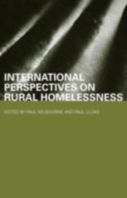 International Perspectives on Rural Homelessness, PDF eBook