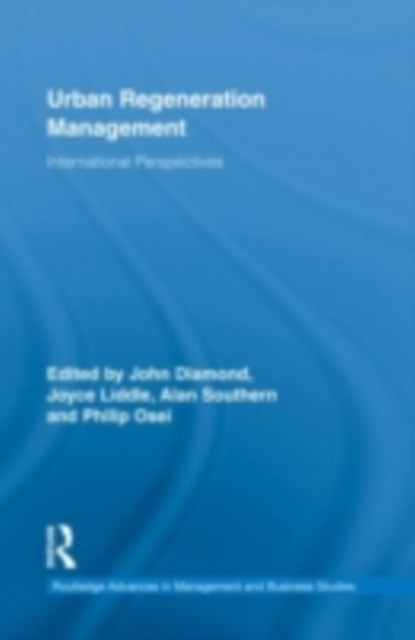 Urban Regeneration Management : International Perspectives, PDF eBook