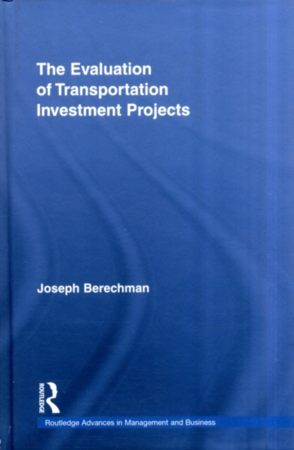 The Evaluation of Transportation Investment Projects, PDF eBook