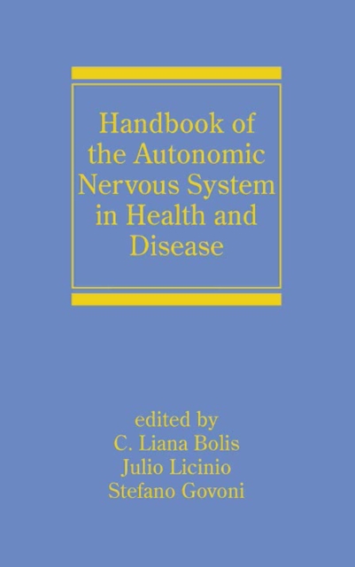 Handbook of the Autonomic Nervous System in Health and Disease, PDF eBook