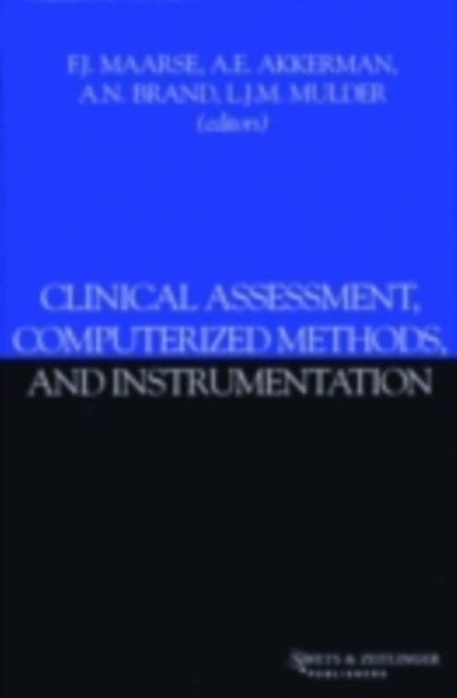 Clinical Assessment, Computerized Methods, and Instrumentation, PDF eBook
