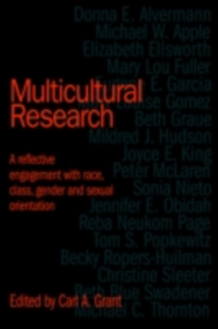 Multicultural Research : Race, Class, Gender and Sexual Orientation, PDF eBook