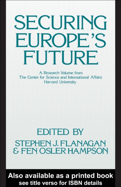 Securing Europe's Future, PDF eBook