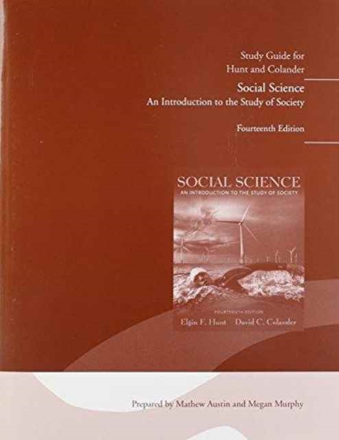 Study Guide for Social Science : An Introduction to the Study of Society, Paperback Book