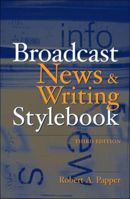 Broadcast News and Writing Stylebook, Spiral bound Book