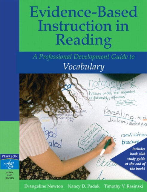 Evidence-Based Instruction in Reading : A Professional Development Guide to Vocabulary, Paperback / softback Book
