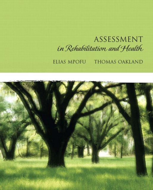 Assessment in Rehabilitation and Health, Hardback Book
