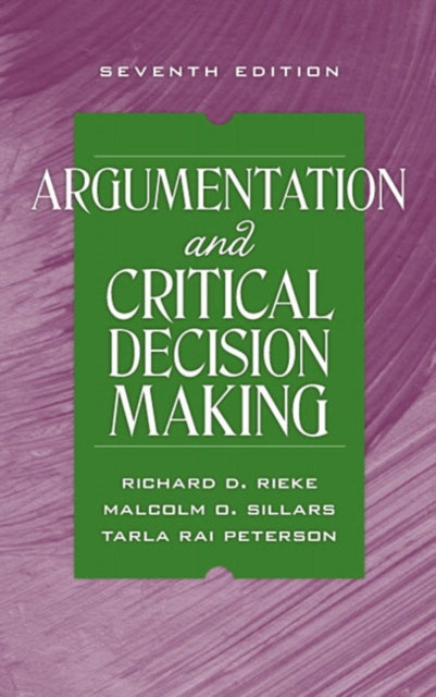 Argumentation and Critical Decision Making, Hardback Book