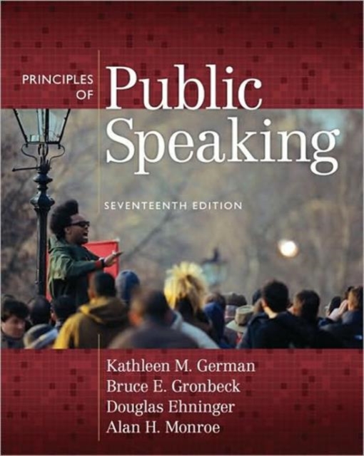 Principles of Public Speaking, Paperback Book