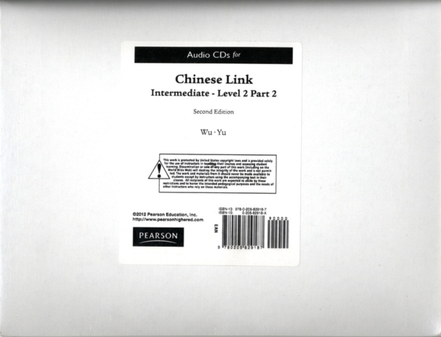 Audio for Chinese Link : Intermediate Chinese, Level 2/Part 2, CD-ROM Book