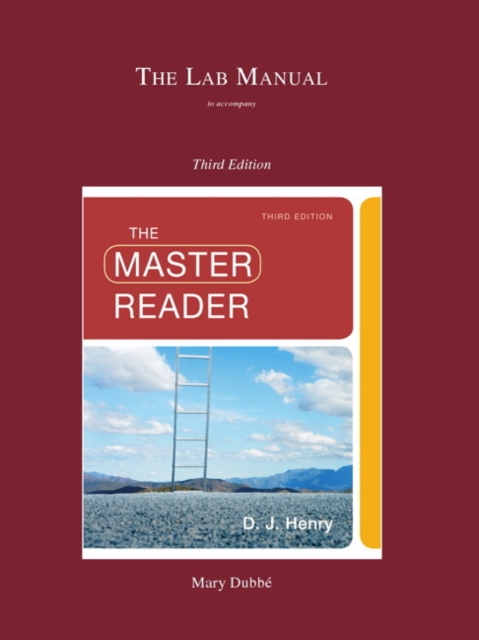 Lab Manual for the Master Reader, Paperback Book