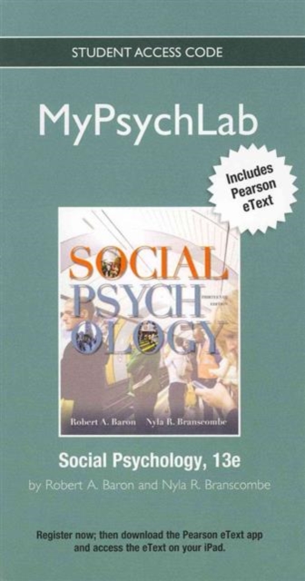 NEW MyPsychLab with Pearson Etext - Standalone Access Card - for Social Psychology, Online resource Book