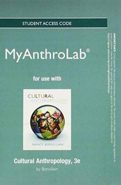 New MyAnthroLab Without Pearson eText - Standalone Access Card - For Cultural Anthropology, Online resource Book