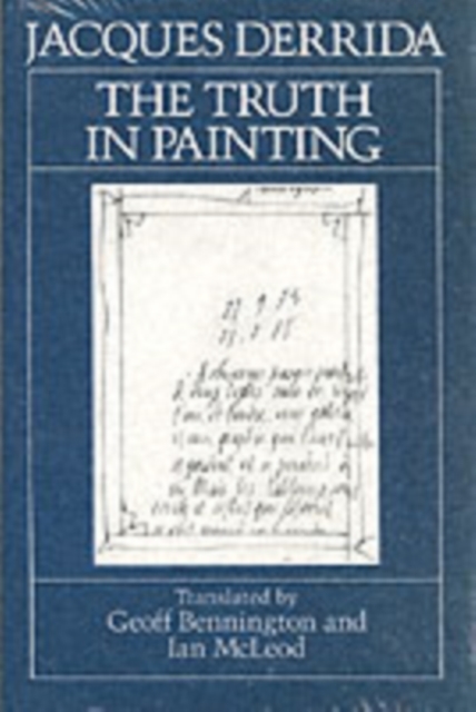 The Truth in Painting, Paperback Book