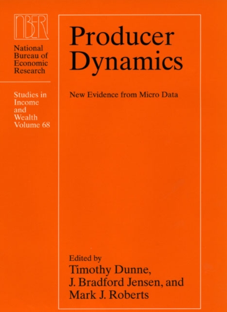 Producer Dynamics : New Evidence from Micro Data, Hardback Book