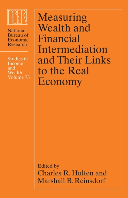 Measuring Wealth and Financial Intermediation and Their Links to the Real Economy, Hardback Book