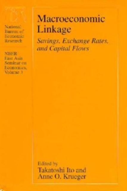 Macroeconomic Linkage : Savings, Exchange Rates, and Capital Flows, Hardback Book