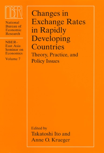 Changes in Exchange Rates in Rapidly Developing Countries : Theory, Practice, and Policy Issues, Hardback Book