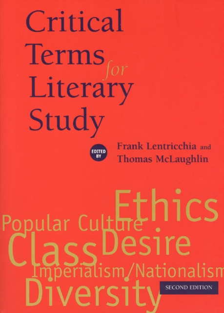 Critical Terms for Literary Study, Second Edition, Paperback / softback Book