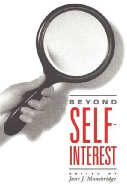 Beyond Self-Interest, Paperback / softback Book