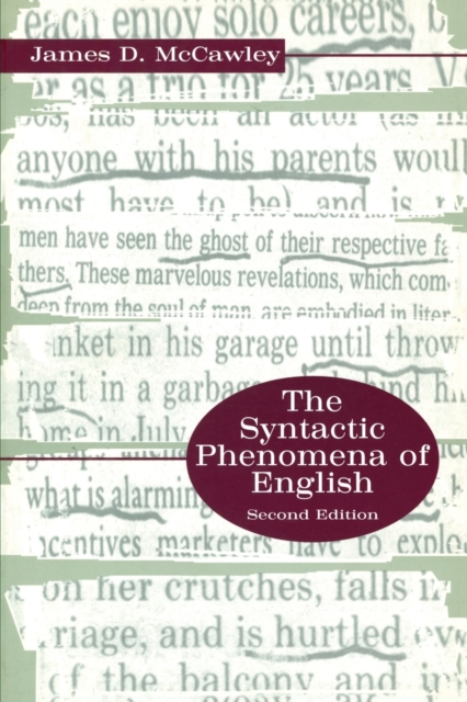 The Syntactic Phenomena of English, Paperback / softback Book