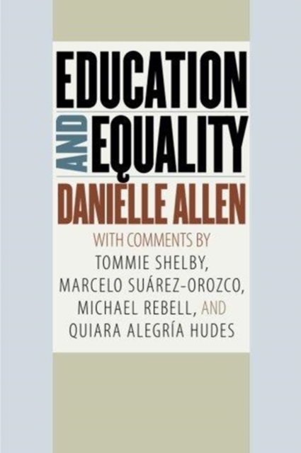 Education and Equality, Paperback / softback Book